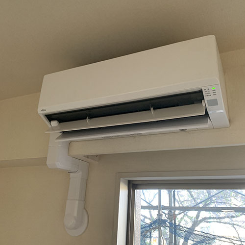 既設配管化粧カバーへの取り付け