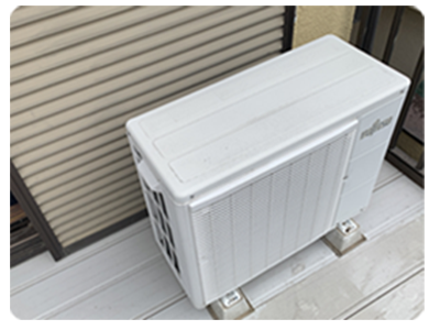 室外機の移設作業について