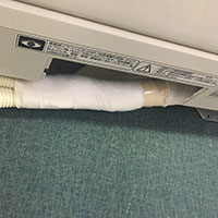 エアコン配管のフレア加工